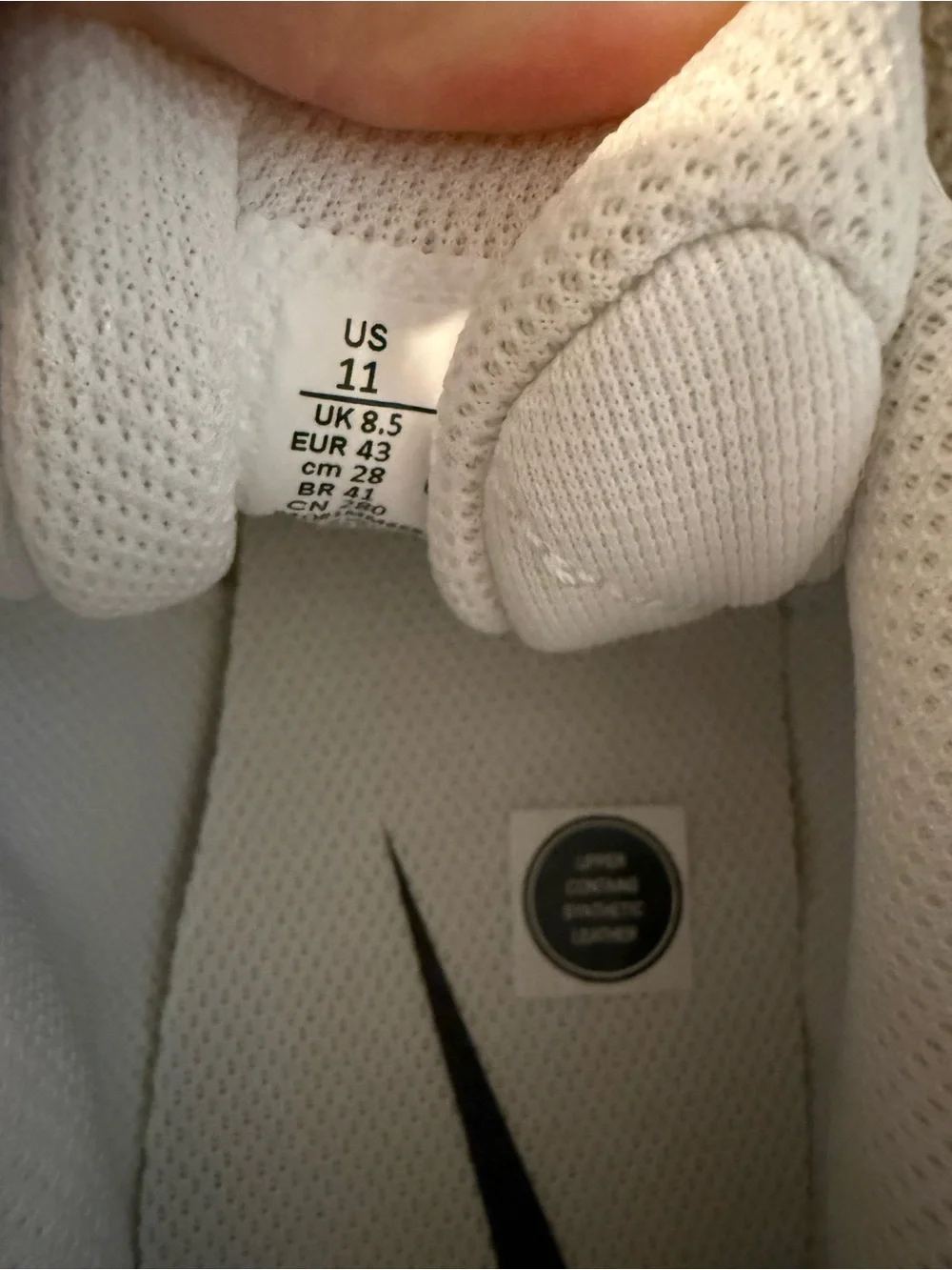 Women's Airmax Fire All-White Athletic Sneakers
